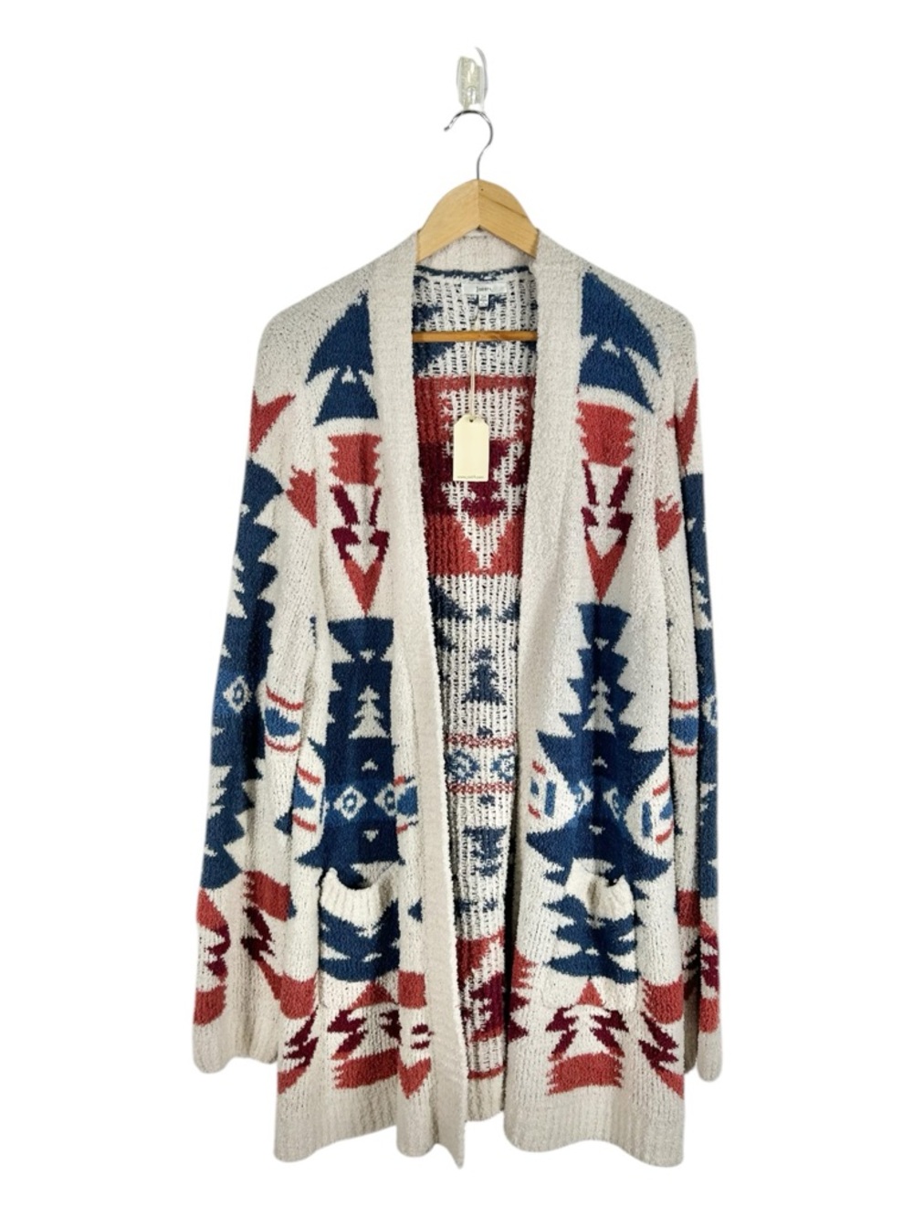 Jodifl Aztec‎ Boho Knit Cardigan NWT Size 3X